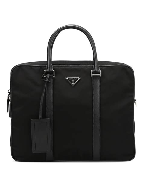 nylon prada briefcase double|prada nylon bag.